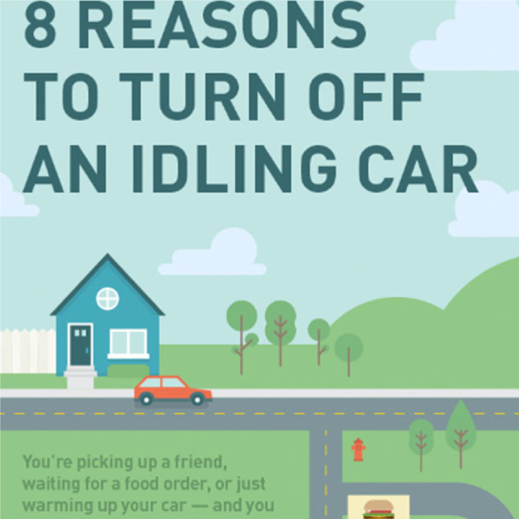 Infographic: 8 Reasons to Turn Off an Idling Car